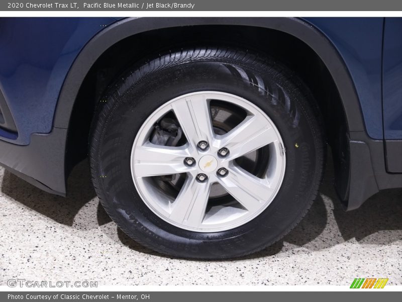 Pacific Blue Metallic / Jet Black/Brandy 2020 Chevrolet Trax LT