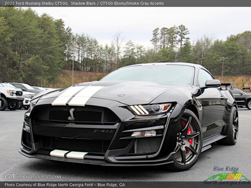 Shadow Black / GT500 Ebony/Smoke Gray Accents 2022 Ford Mustang Shelby GT500