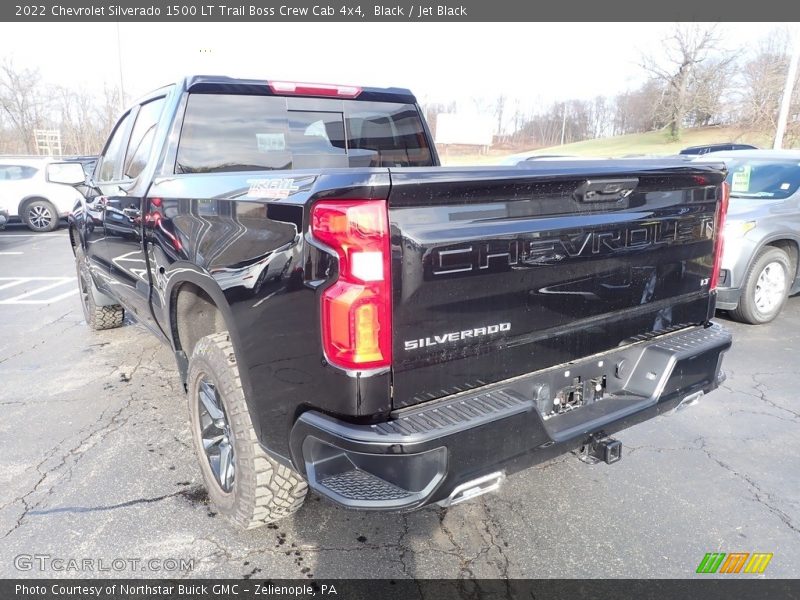 Black / Jet Black 2022 Chevrolet Silverado 1500 LT Trail Boss Crew Cab 4x4