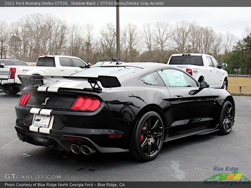 Shadow Black / GT500 Ebony/Smoke Gray Accents 2022 Ford Mustang Shelby GT500