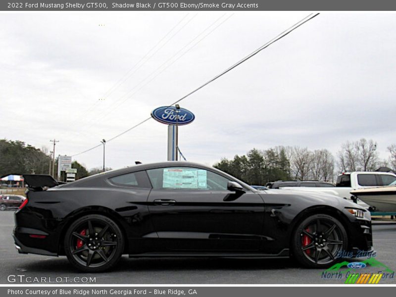 Shadow Black / GT500 Ebony/Smoke Gray Accents 2022 Ford Mustang Shelby GT500