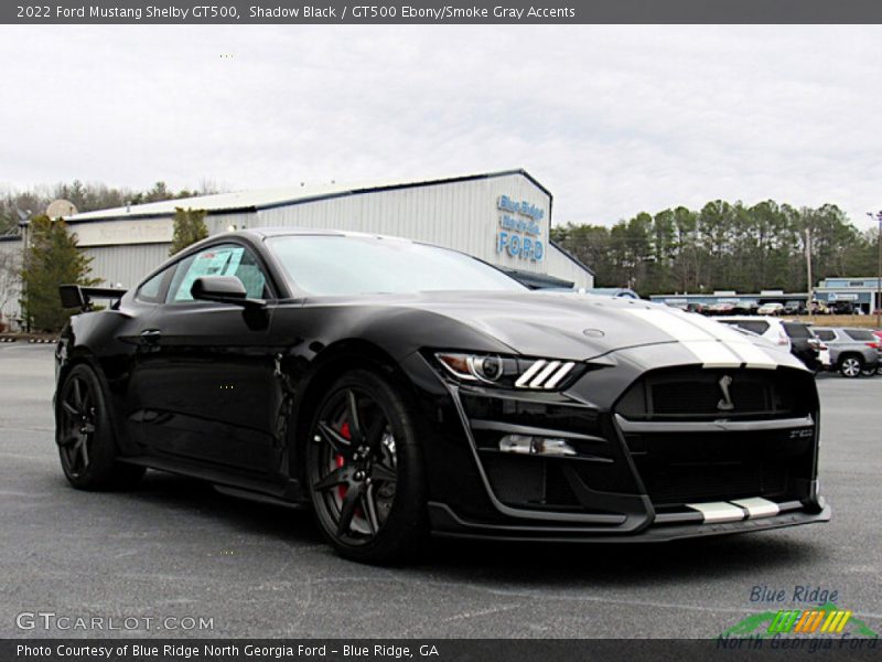 Shadow Black / GT500 Ebony/Smoke Gray Accents 2022 Ford Mustang Shelby GT500