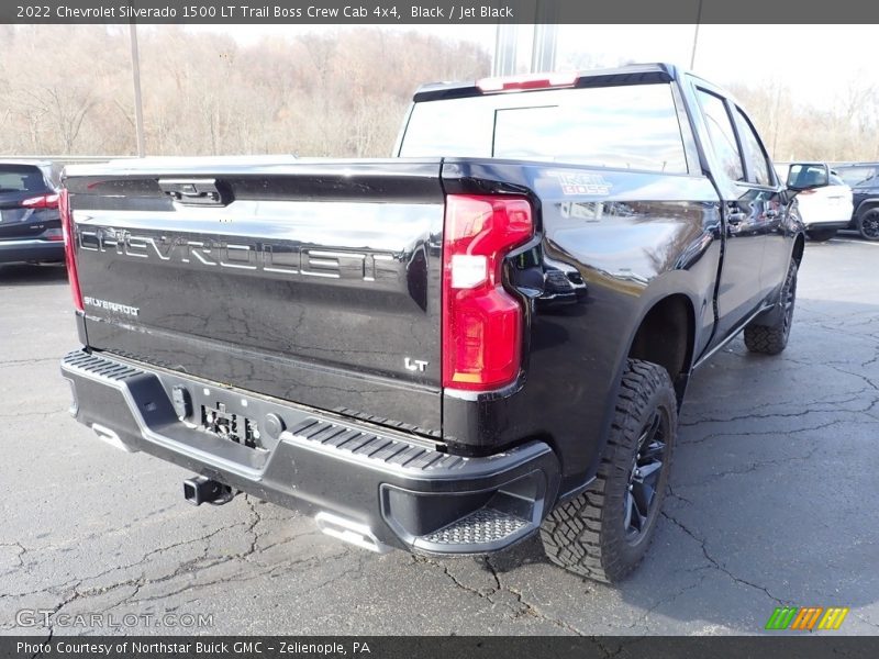Black / Jet Black 2022 Chevrolet Silverado 1500 LT Trail Boss Crew Cab 4x4