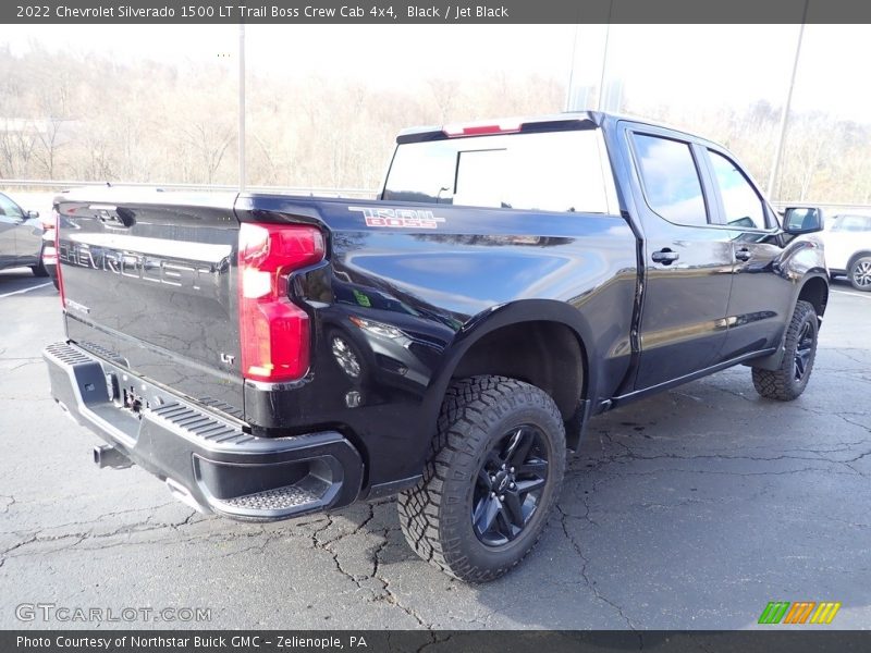 Black / Jet Black 2022 Chevrolet Silverado 1500 LT Trail Boss Crew Cab 4x4