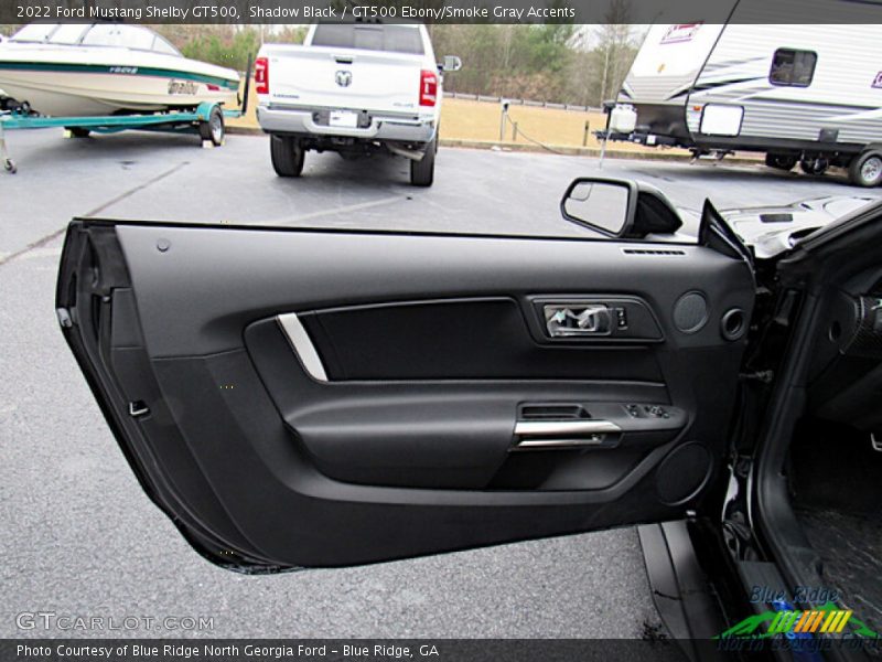 Door Panel of 2022 Mustang Shelby GT500