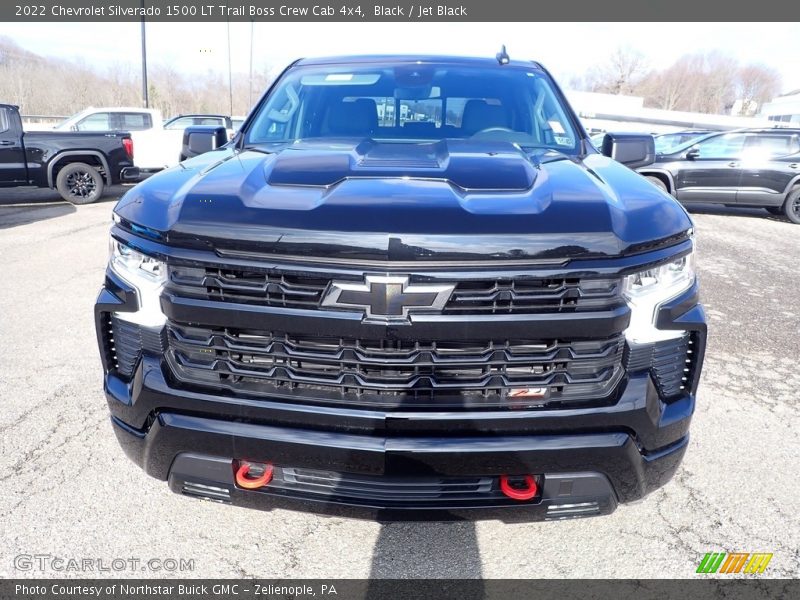 Black / Jet Black 2022 Chevrolet Silverado 1500 LT Trail Boss Crew Cab 4x4