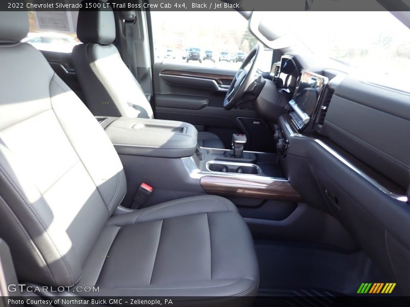 Black / Jet Black 2022 Chevrolet Silverado 1500 LT Trail Boss Crew Cab 4x4