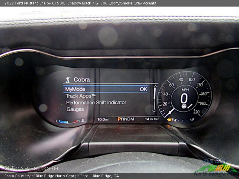 Shadow Black / GT500 Ebony/Smoke Gray Accents 2022 Ford Mustang Shelby GT500