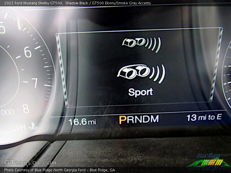 Shadow Black / GT500 Ebony/Smoke Gray Accents 2022 Ford Mustang Shelby GT500