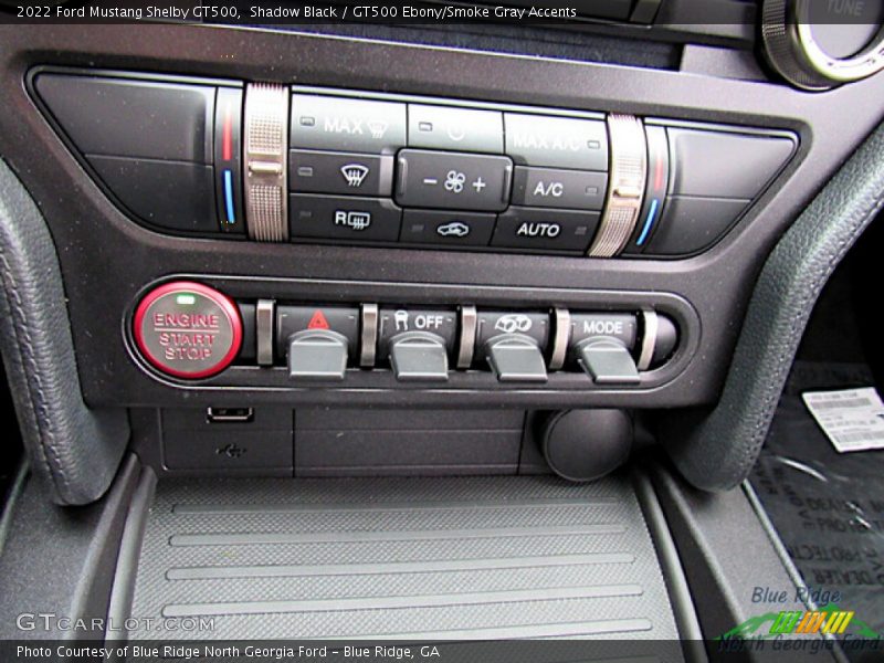 Shadow Black / GT500 Ebony/Smoke Gray Accents 2022 Ford Mustang Shelby GT500