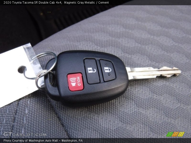 Keys of 2020 Tacoma SR Double Cab 4x4