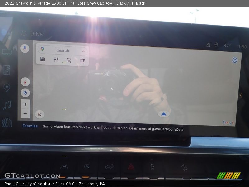 Black / Jet Black 2022 Chevrolet Silverado 1500 LT Trail Boss Crew Cab 4x4