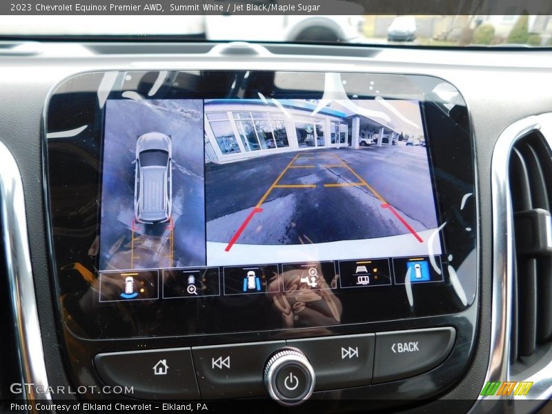 Summit White / Jet Black/Maple Sugar 2023 Chevrolet Equinox Premier AWD