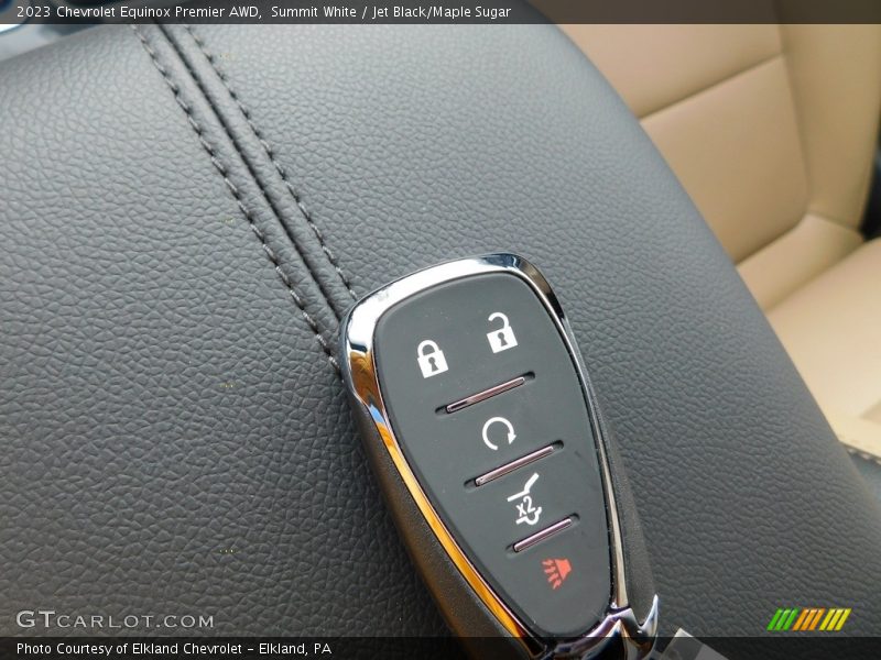 Keys of 2023 Equinox Premier AWD