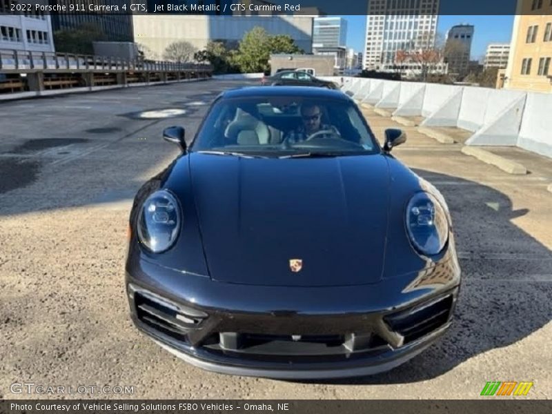 Jet Black Metallic / GTS Carmine Red 2022 Porsche 911 Carrera 4 GTS