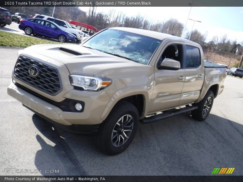 Quicksand / TRD Cement/Black 2020 Toyota Tacoma TRD Sport Double Cab 4x4