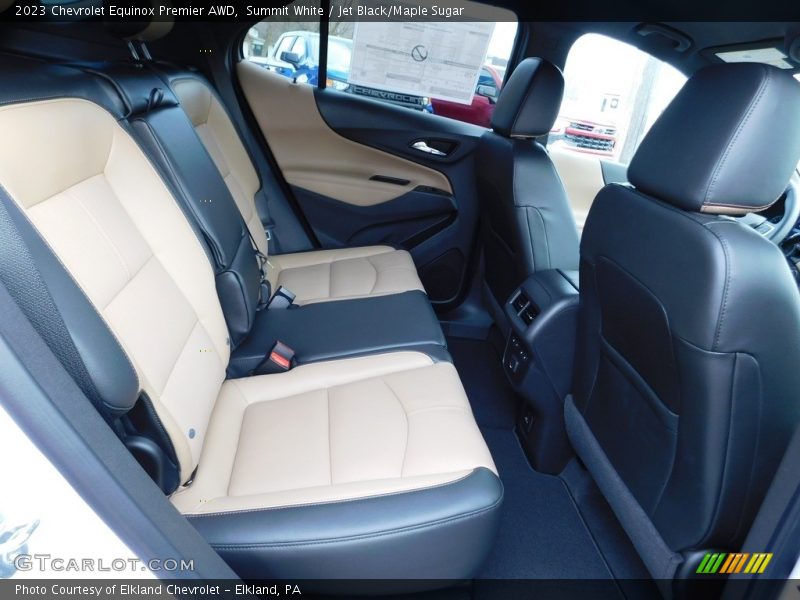 Rear Seat of 2023 Equinox Premier AWD