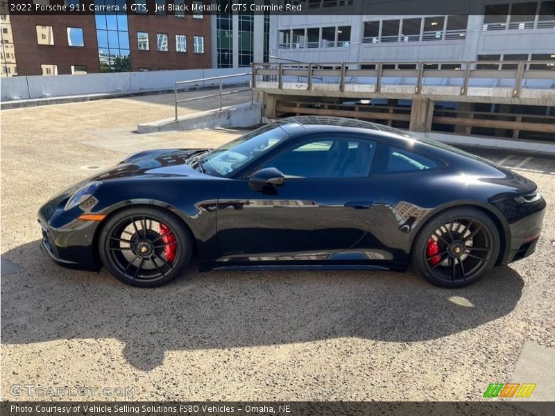  2022 911 Carrera 4 GTS Jet Black Metallic