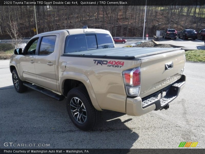 Quicksand / TRD Cement/Black 2020 Toyota Tacoma TRD Sport Double Cab 4x4