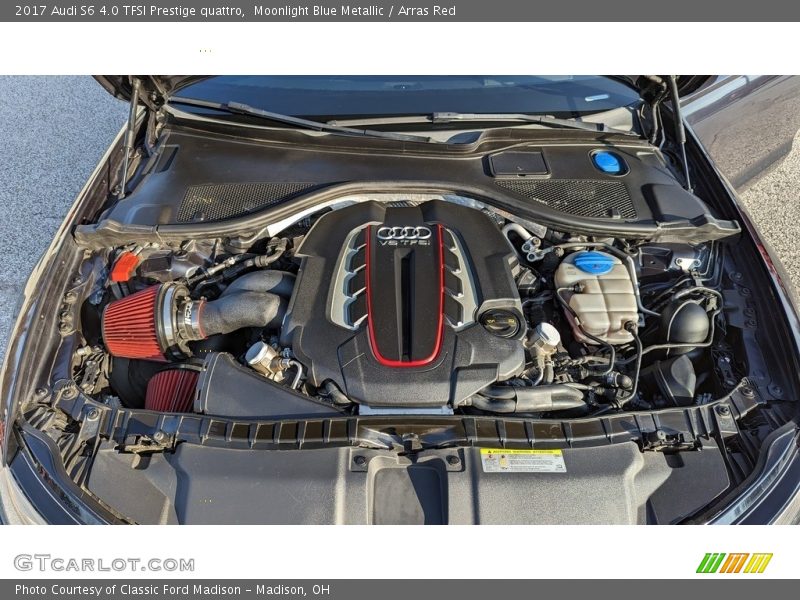  2017 S6 4.0 TFSI Prestige quattro Engine - 4.0 Liter TFSI Turbocharged DOHC 32-Valve VVT V8