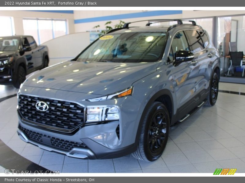 Portofino Gray / Black 2022 Hyundai Santa Fe XRT