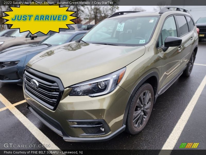 Autumn Green Metallic / Gray StarTex 2022 Subaru Ascent Onyx Edition