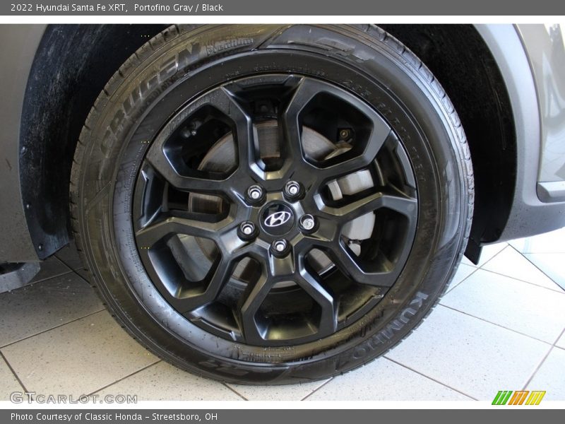 Portofino Gray / Black 2022 Hyundai Santa Fe XRT