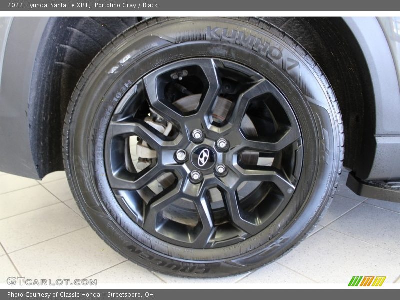 Portofino Gray / Black 2022 Hyundai Santa Fe XRT