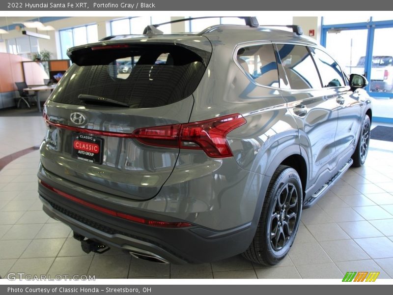 Portofino Gray / Black 2022 Hyundai Santa Fe XRT