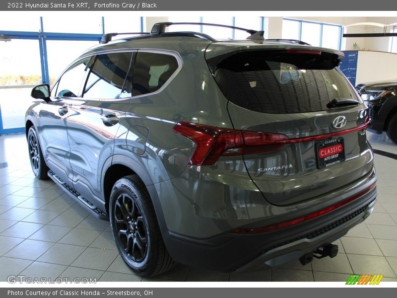 Portofino Gray / Black 2022 Hyundai Santa Fe XRT