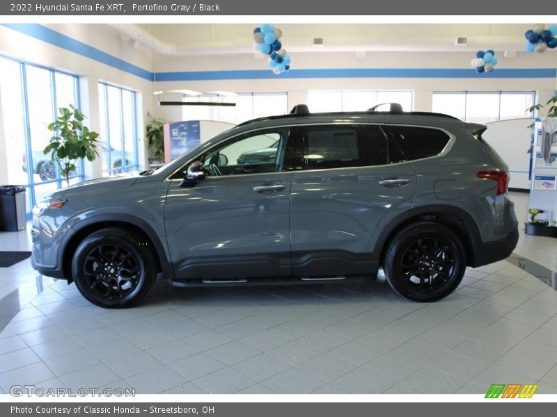 Portofino Gray / Black 2022 Hyundai Santa Fe XRT