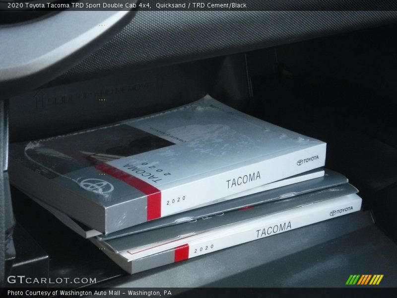 Books/Manuals of 2020 Tacoma TRD Sport Double Cab 4x4