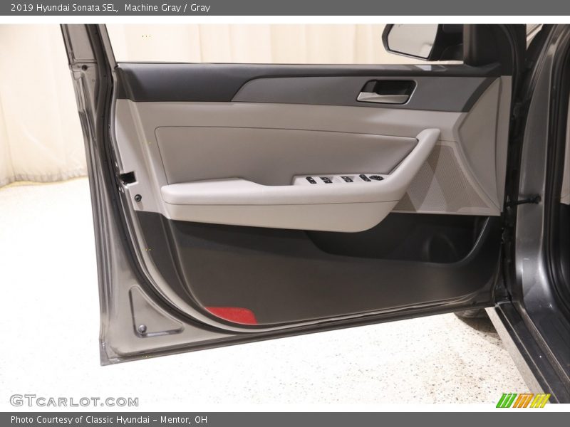 Machine Gray / Gray 2019 Hyundai Sonata SEL