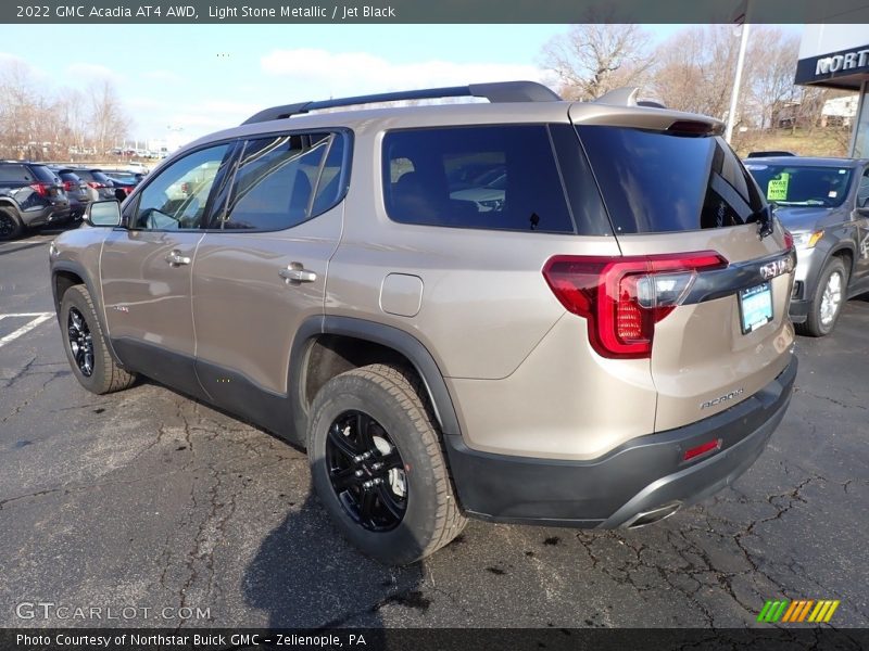 Light Stone Metallic / Jet Black 2022 GMC Acadia AT4 AWD