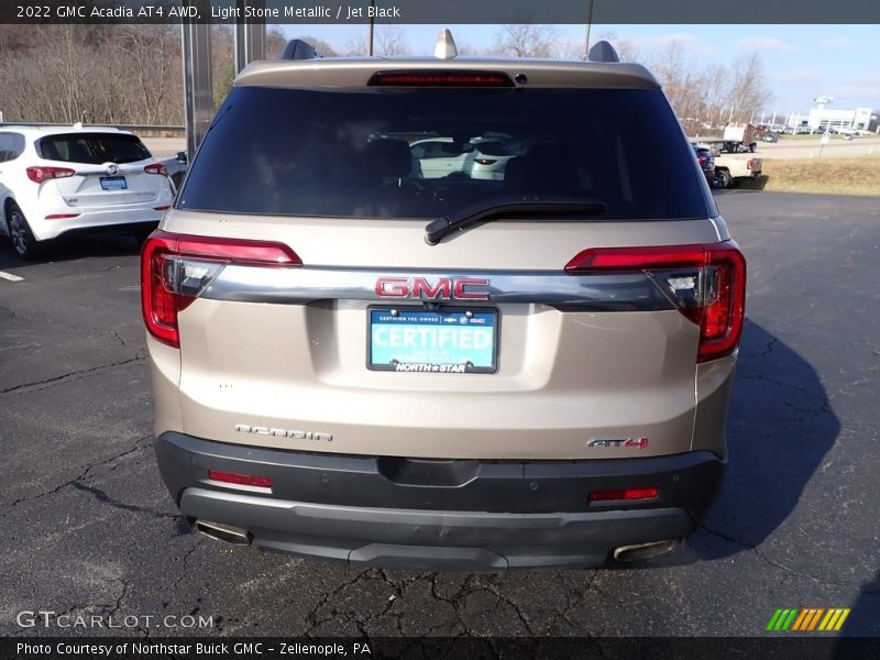 Light Stone Metallic / Jet Black 2022 GMC Acadia AT4 AWD