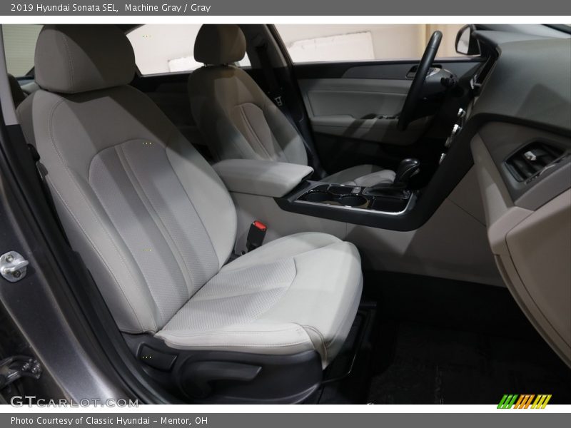 Machine Gray / Gray 2019 Hyundai Sonata SEL