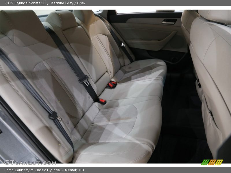 Machine Gray / Gray 2019 Hyundai Sonata SEL