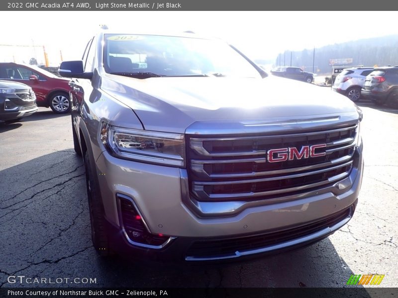 Light Stone Metallic / Jet Black 2022 GMC Acadia AT4 AWD