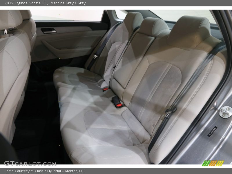 Machine Gray / Gray 2019 Hyundai Sonata SEL