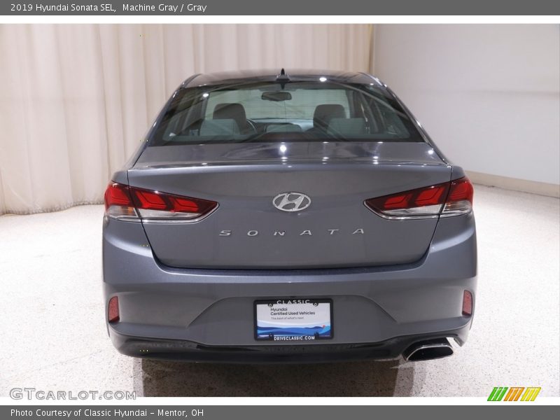 Machine Gray / Gray 2019 Hyundai Sonata SEL