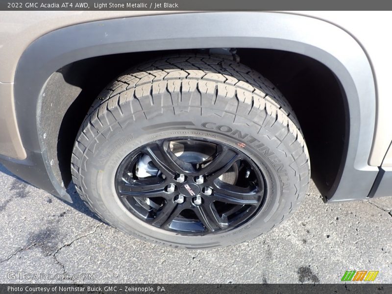 Light Stone Metallic / Jet Black 2022 GMC Acadia AT4 AWD