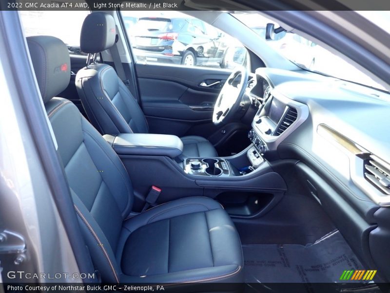 Light Stone Metallic / Jet Black 2022 GMC Acadia AT4 AWD