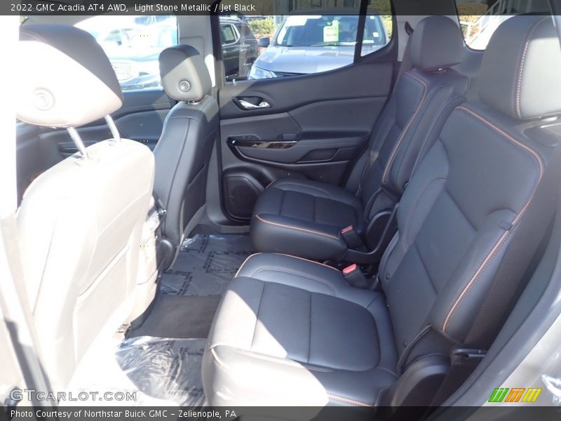 Light Stone Metallic / Jet Black 2022 GMC Acadia AT4 AWD