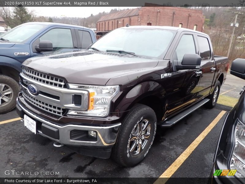 Magma Red / Black 2020 Ford F150 XLT SuperCrew 4x4