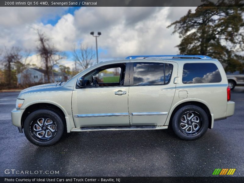 Serengeti Sand / Charcoal 2008 Infiniti QX 56 4WD