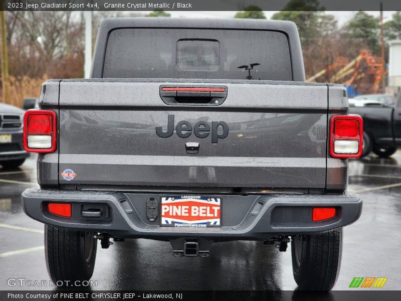 Granite Crystal Metallic / Black 2023 Jeep Gladiator Sport 4x4