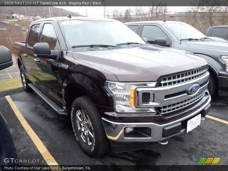 Magma Red / Black 2020 Ford F150 XLT SuperCrew 4x4