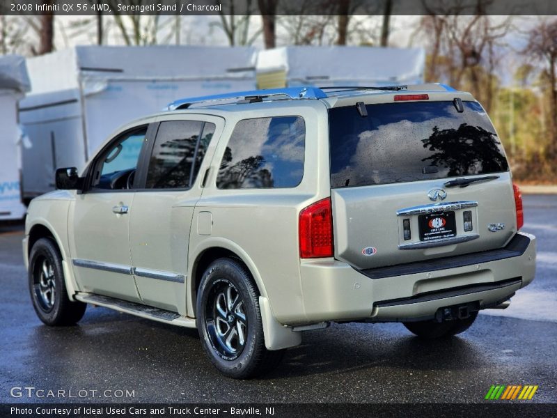 Serengeti Sand / Charcoal 2008 Infiniti QX 56 4WD