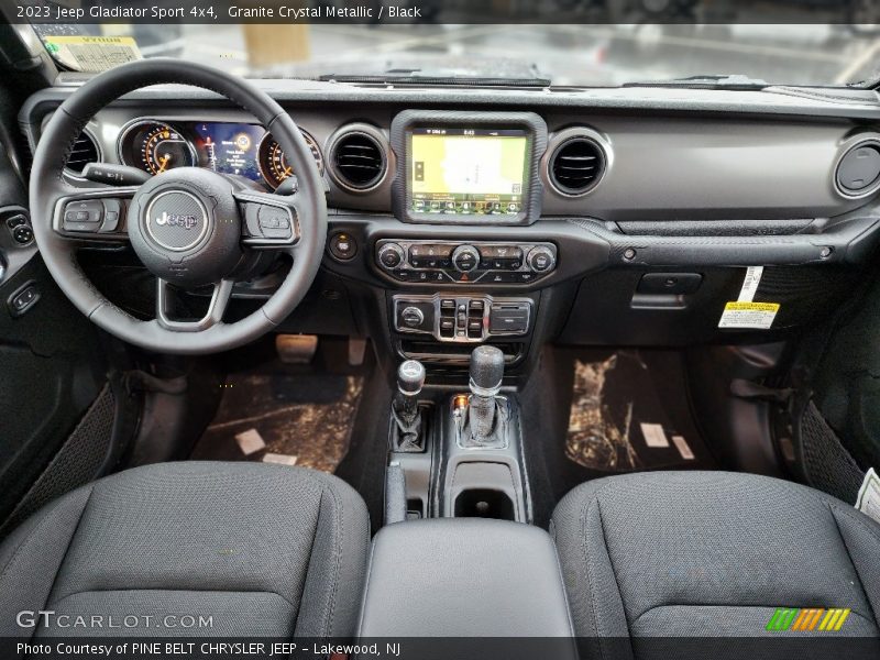 Granite Crystal Metallic / Black 2023 Jeep Gladiator Sport 4x4