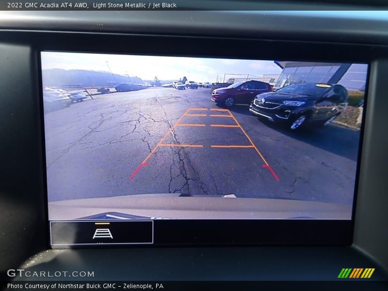 Light Stone Metallic / Jet Black 2022 GMC Acadia AT4 AWD